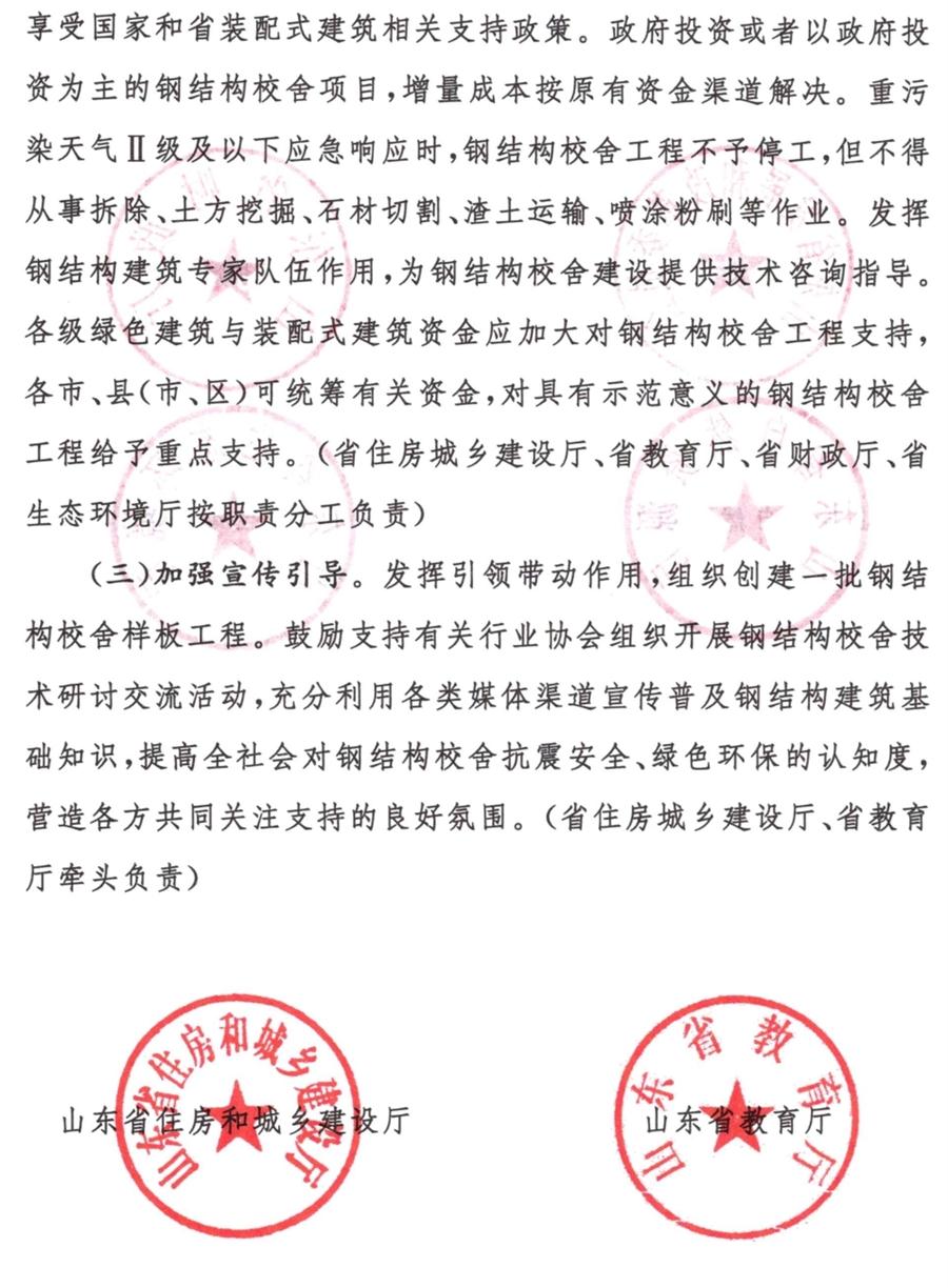 鋼結構校舍建設 政策扶持知多少！(圖5)